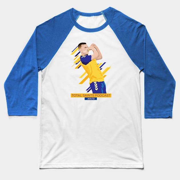 Club Captain 'Dynamic' Baseball T-Shirt by Total Saints Icons